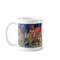 "Cat Night" in Rothenburg mugs