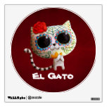 Cat of Day of The Dead Wall Graphics
