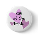 Cat of the Bride buttons
