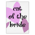 Cat of the Bride cards