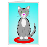 Cat On A Mat Card