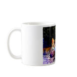 Cat on Oak Roots Coffee Mug