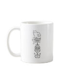 Cat on Pedestal mugs