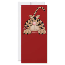 Cat On The Hunt rack cards