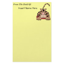 Cat On The Hunt stationery