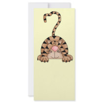 Cat On The Prey Custom Rack Card
