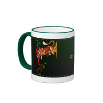 Cat Out On A limb Mug mugs