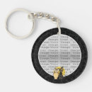 Cat &amp; Owl Halloween Wedding Key Chain Acrylic Keychain