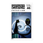 Cat & Owl postage