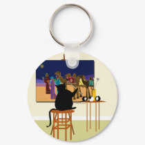 cat Painting Magi keychains by FlyingHorseDesign cat Painting Magi keychains