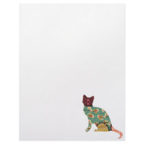 Cat Patchwork Pet Letterhead
