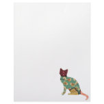 Cat Patchwork Pet Letterhead