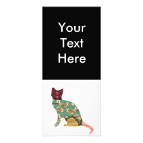 Cat Patchwork Pet Rack Cards