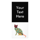 Cat Patchwork Pet Rack Cards rack cards