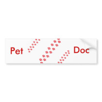 Cat Paws bumper stickers by Incatneato Cat Paws bumper stickers