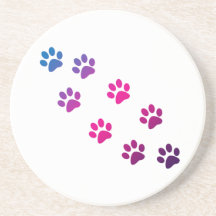 Cat Paws Drink Coaster