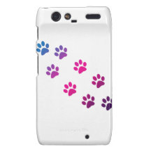 Cat Paws Droid RAZR Covers