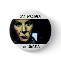 Cat People for Obama Button