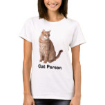 Cat Person Spaghetti Top t-shirts