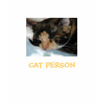 "CAT PERSON" TEE t-shirts by colts1673 "CAT PERSON" TEE t-shirts