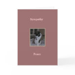 Cat, Pet Sympathy, Peace Cards