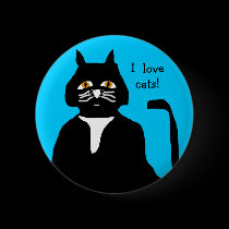 Cat Pin buttons