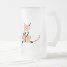 Cat Playing the Oboe Coffee Mug