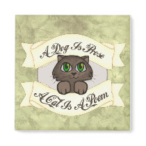 Cat Poem magnets