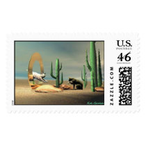 Cat Portal postage by Kris Cat Portal postage