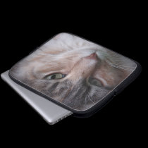 Cat Portrait laptop sleeves