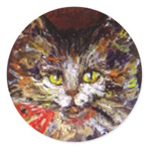 CAT PORTRAIT stickers