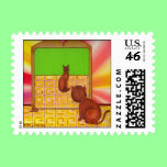 Cat Postage Stamp stamps