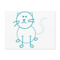 Cat Postcard