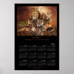 Cat Power 2011 Art Calendar Poster posters
