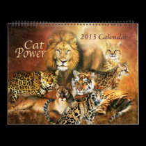 Cat Power Art Calendar 2013 calendars