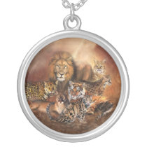Cat Power Wearable Art Necklace