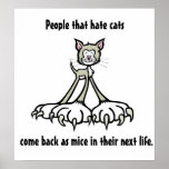 Cat Quotes 3 Print