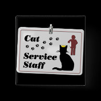 Cat Service Staff buttons