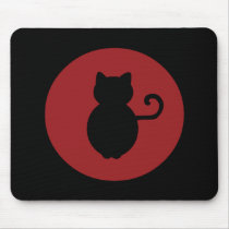 Cat Signal Silhouette mousepads by toxiferousdark Cat Signal Silhouette mousepads