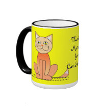 Cat-Sitting thank you mug