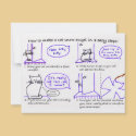 Cat Snow Angel Invitation by purrprints Cat Snow Angel Invitation