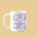 Cat Snow Angel Mug by purrprints Cat Snow Angel Mug