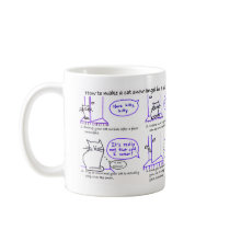 Cat Snow Angel Mug