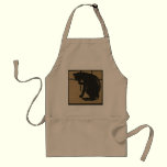 Cat - Square Animals Illustration aprons