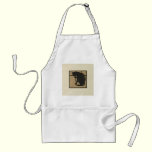 Cat - Square Animals Illustration aprons