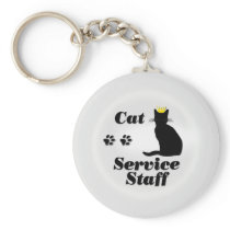 Cat Staff Key Chains
