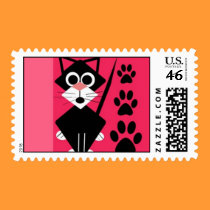Cat Stamp stamps