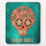 Cat Sugar Skull Mouse Pads