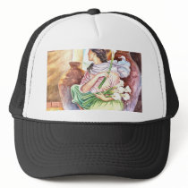 Cat, Sunrise and River Of Life hats by JUDERM Cat, Sunrise and River Of Life hats