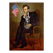 CAT (Tabby2) - Lincoln Greeting Cards